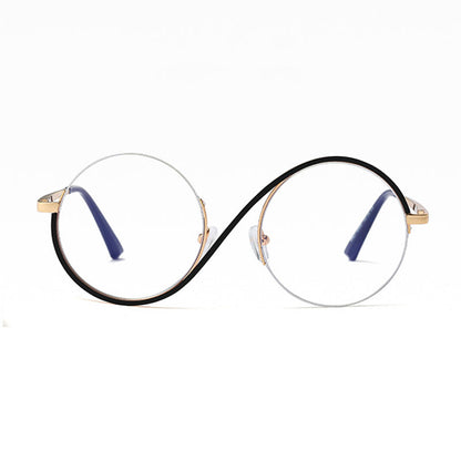 Vivolux | Cross Halbrand Runde Brille 95929