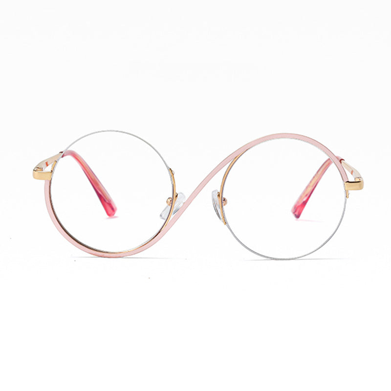 Vivolux | Cross Halbrand Runde Brille 95929