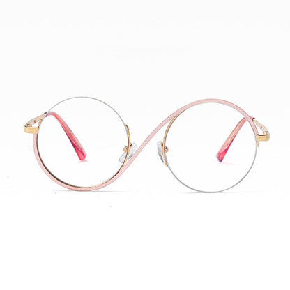 Vivolux | Cross Halbrand Runde Brille 95929