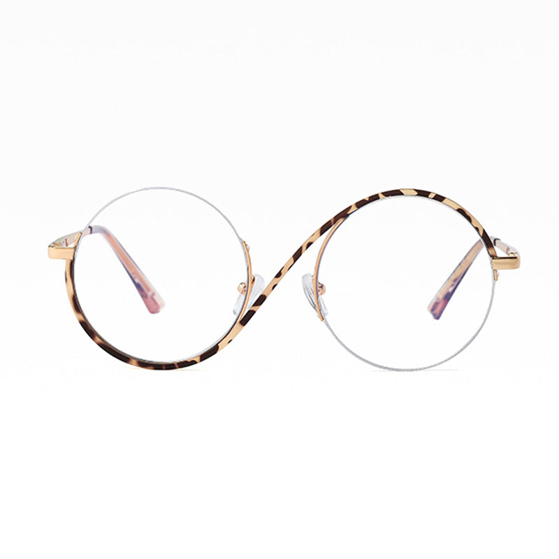 Vivolux | Cross Halbrand Runde Brille 95929