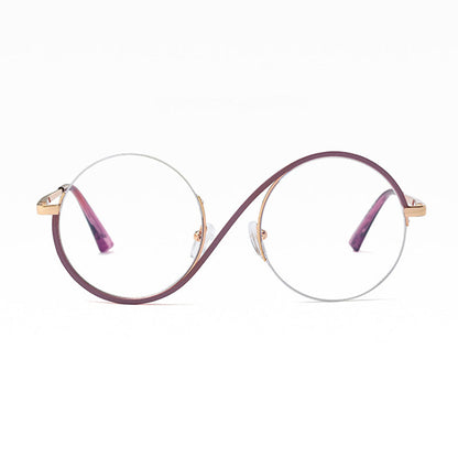 Vivolux | Cross Halbrand Runde Brille 95929