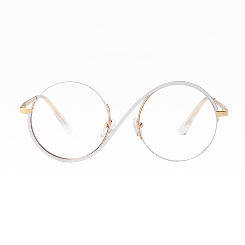 Vivolux | Cross Halbrand Runde Brille 95929