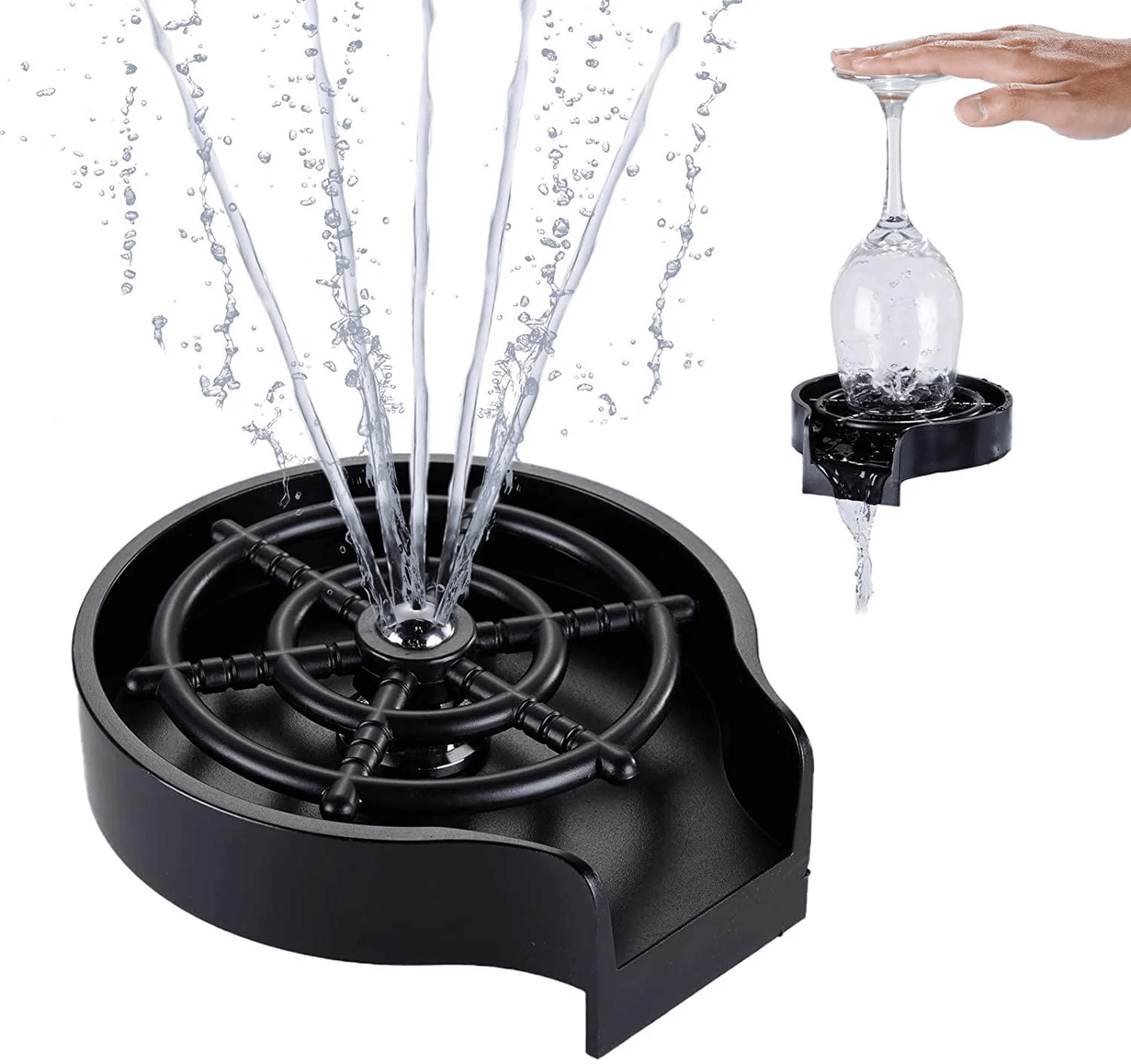 Vivolux | Automatische Bürste zum Reinigen von Brillen und Tassen