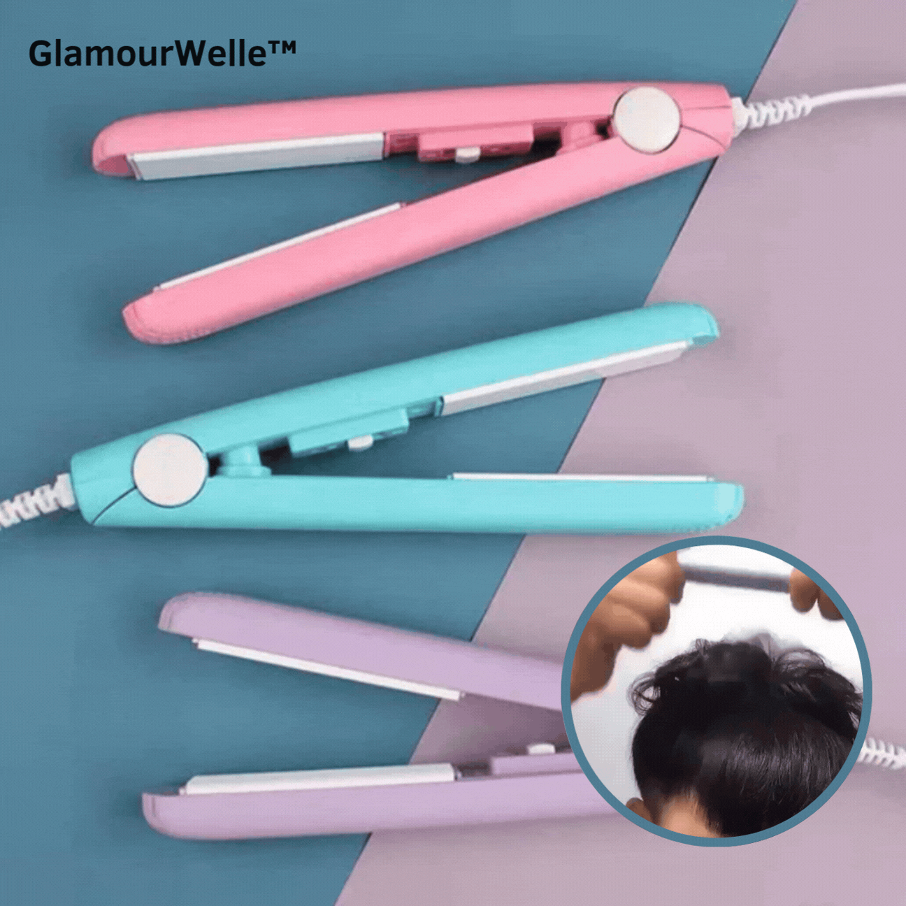 Vivolux | GlamourWelle™ Mini Keramik Haarglüter