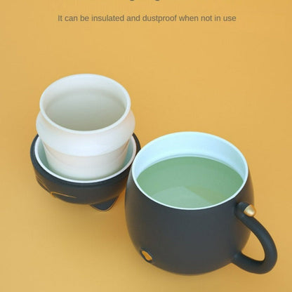 Vivolux | Süße Katzen-Teetasse aus Keramik mit Sieb