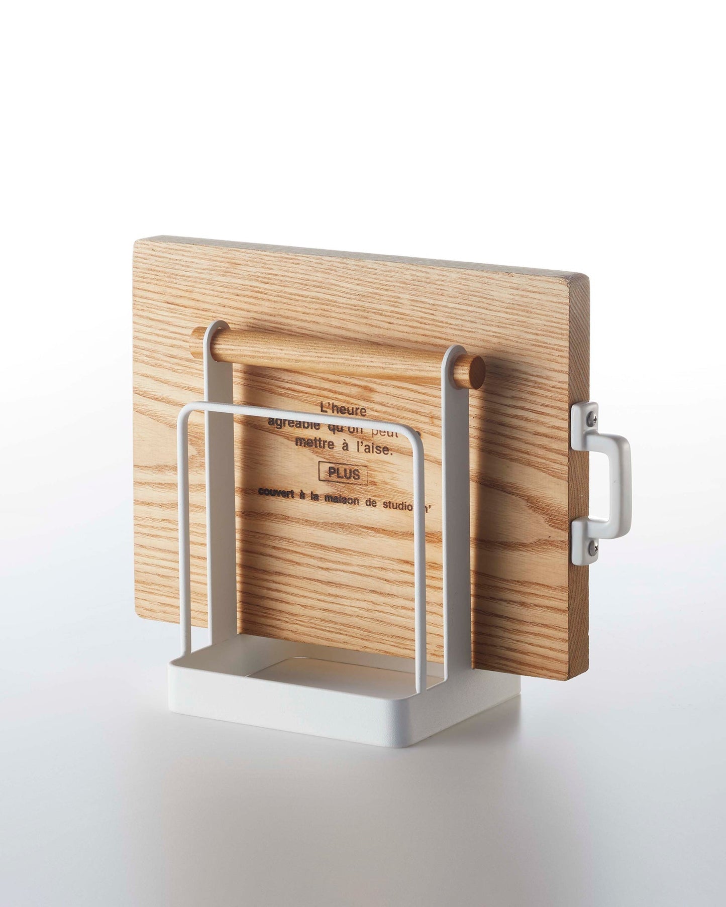 Vivolux | Schneidebrettständer - Stahl + Holz