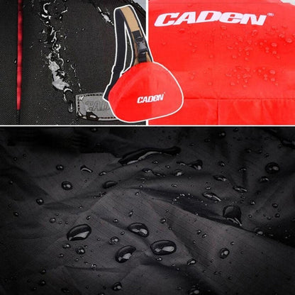 Vivolux | CADEN Dreieckige Tscope Sling Schulter Kreuz Digitalkamera Taschen Etui Soft Bag mit Regenschutz für Canon Nikon Sony K1, Größe: 36*31*15cm (Armeegrün)