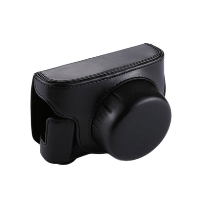 Vivolux | Volledige Body Camera PU Leren Cameratas met Strap voor Panasonic Lumix GF7 / GF8 / GF9 (12-32mm / 14-42mm Lens)(Zwart)
