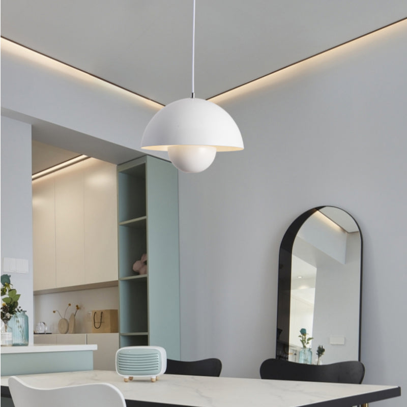 Vivolux | AuroraBloom™ – Hängende Blumentopf-Lampe für das Schlafzimmer
