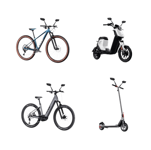 StVZO-zugelassenes Beleuchtungsset Led IPX4 Frontlicht