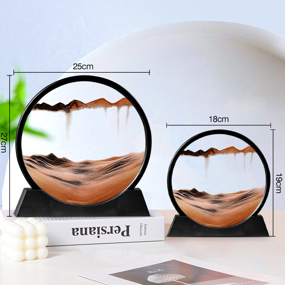 Vivolux | 3D Sanduhr Tiefsee-Sandlandschaft