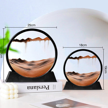 Vivolux | 3D Sanduhr Tiefsee-Sandlandschaft