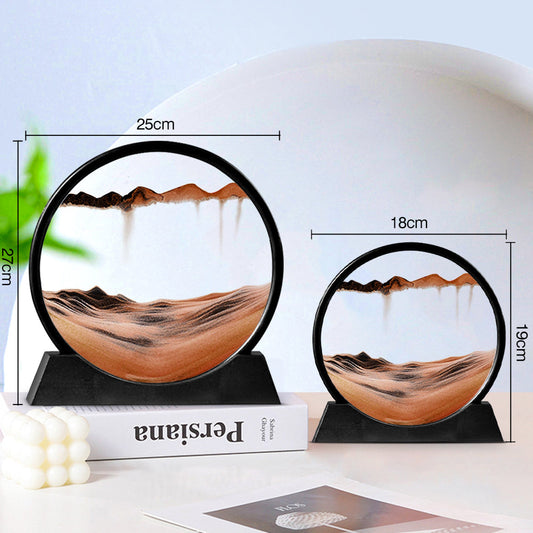 Vivolux | 3D Sanduhr Tiefsee-Sandlandschaft