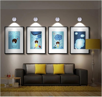 Kabelloser, wiederaufladbarer LED-Strahler und Schreibtischlampe mit Fernbedienung