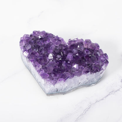 Vivolux | Amethyst Cluster Herz