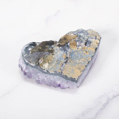 Vivolux | Amethyst Cluster Herz