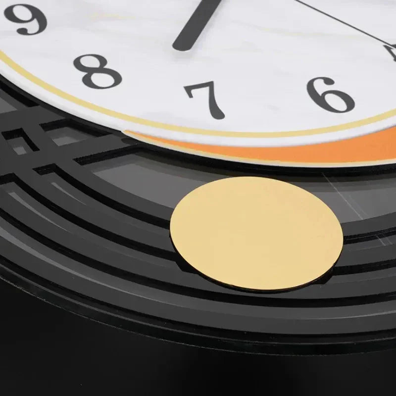 Vivolux | Dekorative Wanduhr Navigation Segelboot Kreatives Design Uhr Innenuhr Dekoration Wohnzimmer Hintergrund Wanddeko