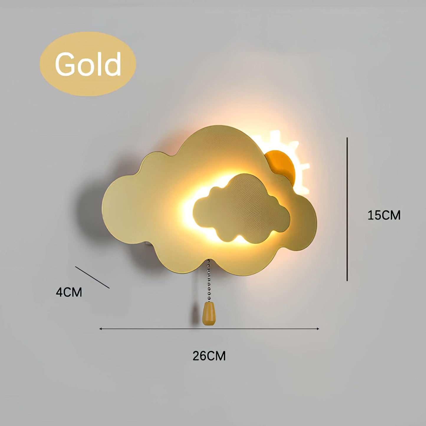 Vivolux | Frendorf - Kinderzimmer Wandlampe, Verspieltes Design