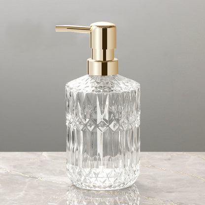 Vivolux | Diamantmuster Glas Seifenspender