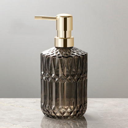 Vivolux | Diamantmuster Glas Seifenspender