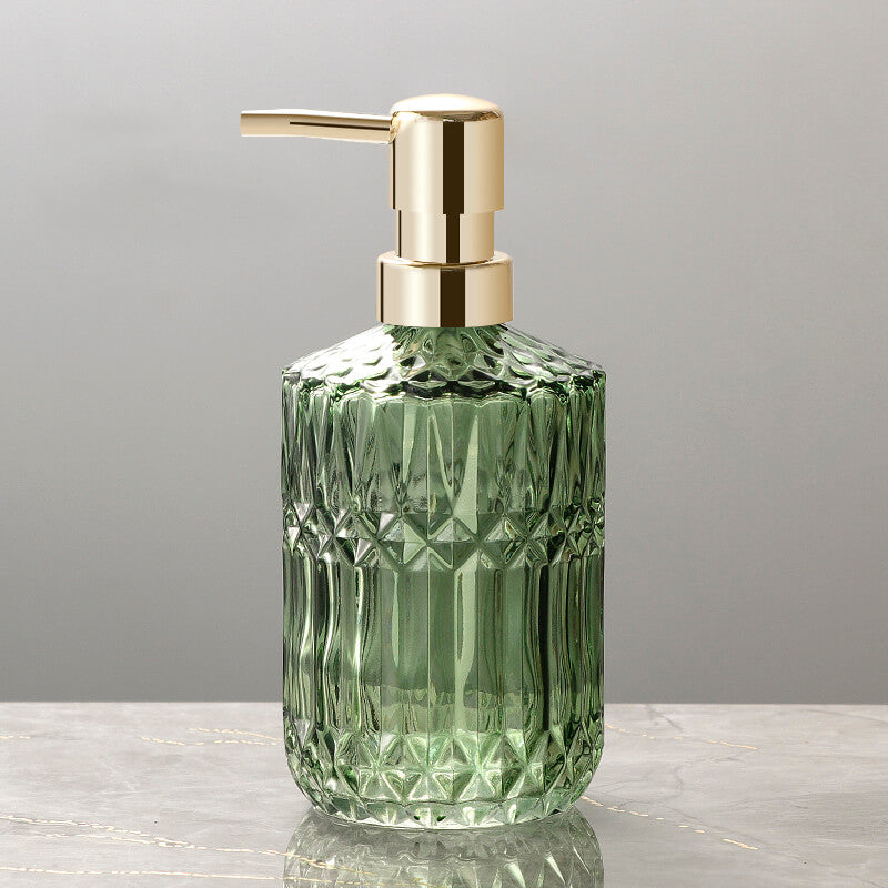 Vivolux | Diamantmuster Glas Seifenspender