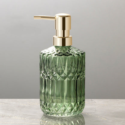 Vivolux | Diamantmuster Glas Seifenspender
