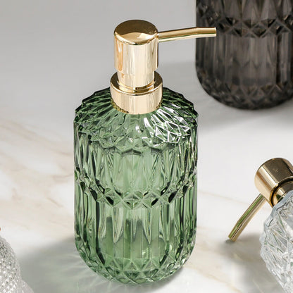 Vivolux | Diamantmuster Glas Seifenspender