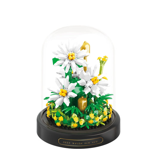 Vivolux | Diy Mikro Blumen Bausteine Mini Ziegel Partikel Ewiges Leben Blumen Heimdekoration Zusammenbau Puzzle Spielzeug Kinder Geschenk