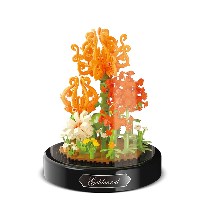 Vivolux | Diy Mikro Blumen Bausteine Mini Ziegel Partikel Ewiges Leben Blumen Heimdekoration Zusammenbau Puzzle Spielzeug Kinder Geschenk