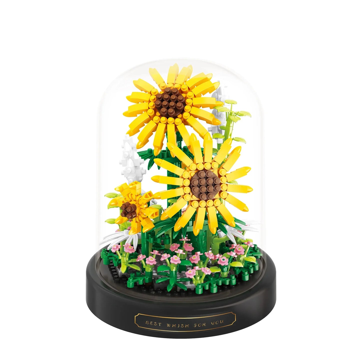 Vivolux | Diy Mikro Blumen Bausteine Mini Ziegel Partikel Ewiges Leben Blumen Heimdekoration Zusammenbau Puzzle Spielzeug Kinder Geschenk