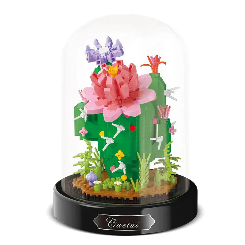 Vivolux | Diy Mikro Blumen Bausteine Mini Ziegel Partikel Ewiges Leben Blumen Heimdekoration Zusammenbau Puzzle Spielzeug Kinder Geschenk