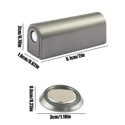 Vivolux | Magnetische Türstopper aus rostfreiem Stahl