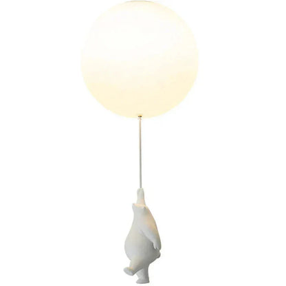 Vivolux | DreamyBear Lampe - Kinder-Deckenlampe mit Bär und Ballon