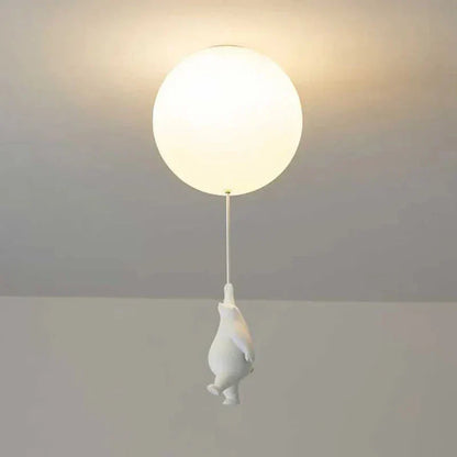 Vivolux | DreamyBear Lampe - Kinder-Deckenlampe mit Bär und Ballon