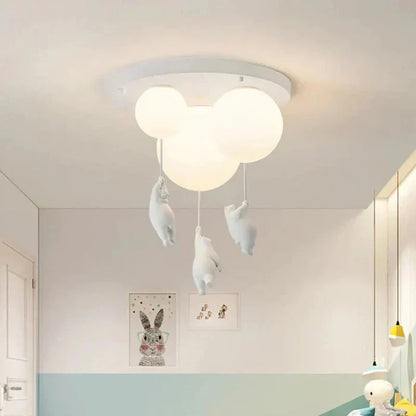 Vivolux | DreamyBear Lampe - Kinder-Deckenlampe mit Bär und Ballon