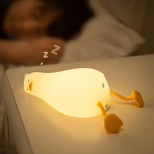 Vivolux | QuackyGlow LED Enten-Stimmungslicht | Lustige Nachtlampe | LED-Deko für Zuhause & Kinderzimmer