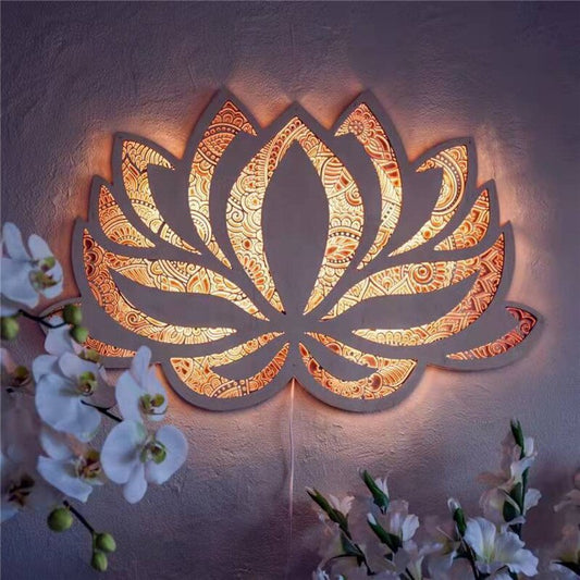 Vivolux | Spirituelle Lotus Wandleuchte