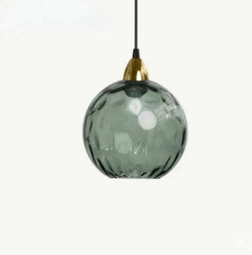 Vivolux | Glasora Hängeleuchte - Transparente Glaskugel mit LED-Beleuchtung
