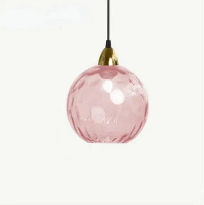 Vivolux | Glasora Hängeleuchte - Transparente Glaskugel mit LED-Beleuchtung