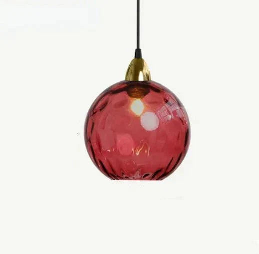 Vivolux | Glasora Hängeleuchte - Transparente Glaskugel mit LED-Beleuchtung