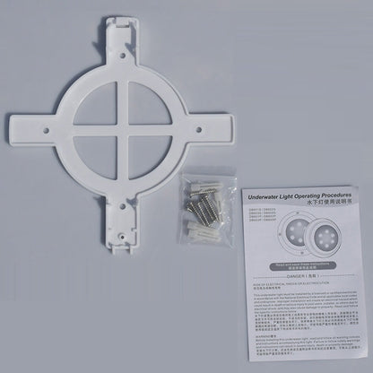 Vivolux | 18x3W ABS Kunststoff Schwimmbad Wandlampe Unterwasserlicht (Weiß)