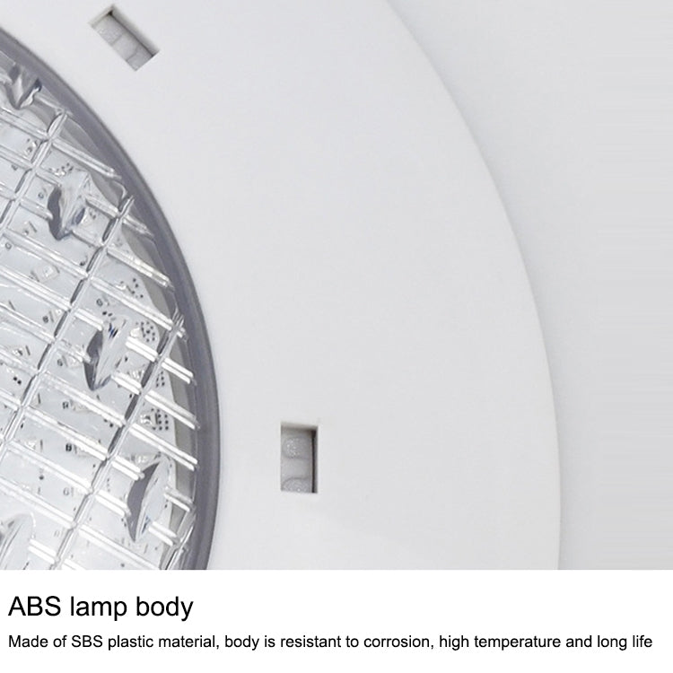 Vivolux | 18x3W ABS Kunststoff Schwimmbad Wandlampe Unterwasserlicht (Weiß)