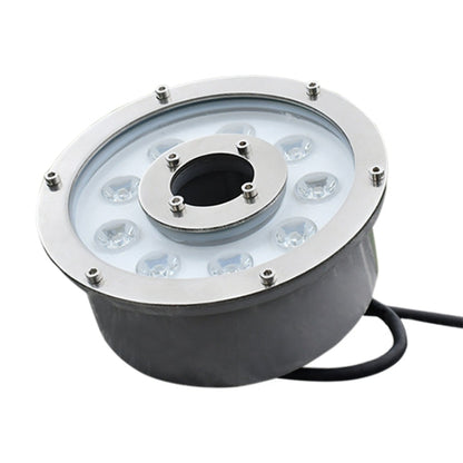 Vivolux | 6W Landschaft Farbwechselnd Ring LED Aluminiumlegierung Unterwasser Springbrunnen Licht (Farbwechselnd)