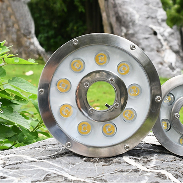Vivolux | 6W Landschaft Farbwechselnd Ring LED Aluminiumlegierung Unterwasser Springbrunnen Licht (Farbwechselnd)