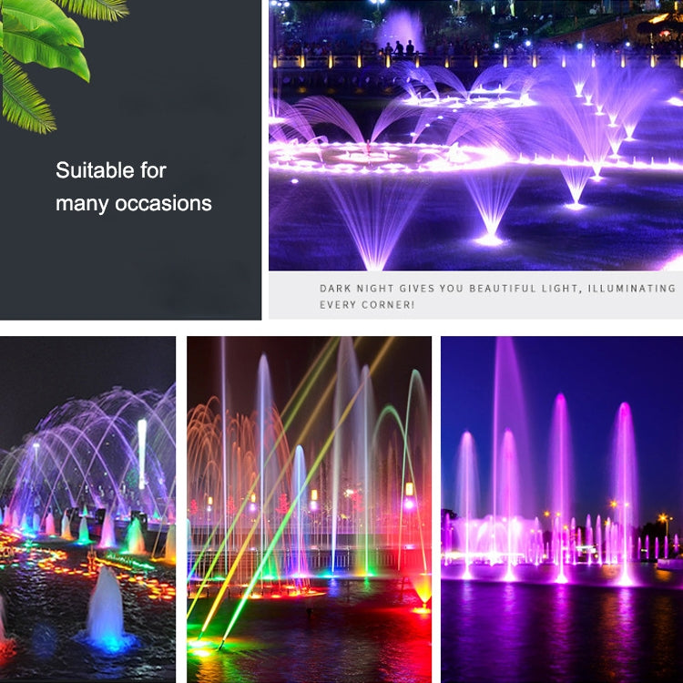 Vivolux | 18W Landschaft Farbige Farbwechsel Ring LED Edelstahl Unterwasser Brunnen Licht (Bunt)