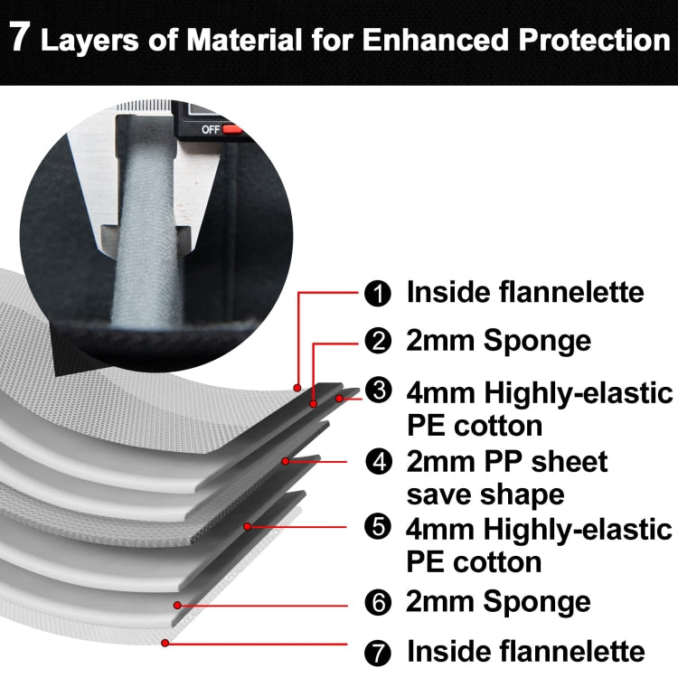 Vivolux | Cwatcun D67 Crossbody Kamera Tasche Fotografie Objektiv Schultertasche, Größe: 22 x 15 x 15cm S(Black)