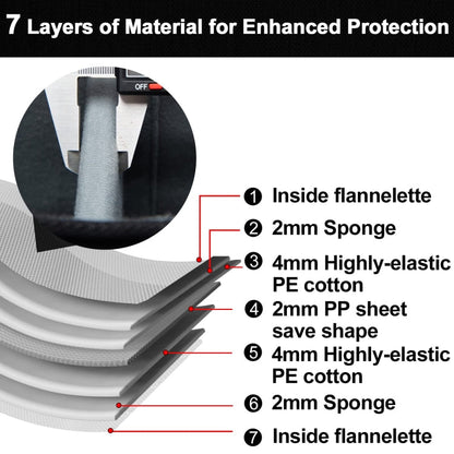 Vivolux | Cwatcun D67 Crossbody Kamera Tasche Fotografie Objektiv Schultertasche, Größe: 22 x 15 x 15cm S(Black)