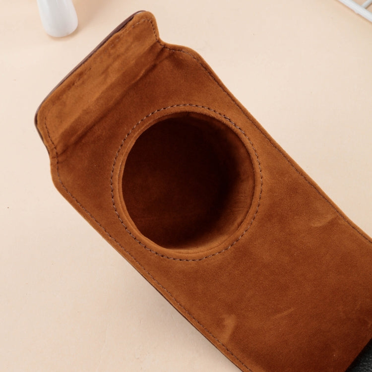 Vivolux | For FUJIFILM X100VI Full Body Leather Camera Case Bag with Strap(Coffee)