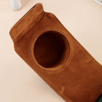 Vivolux | For FUJIFILM X100VI Full Body Leather Camera Case Bag with Strap(Coffee)