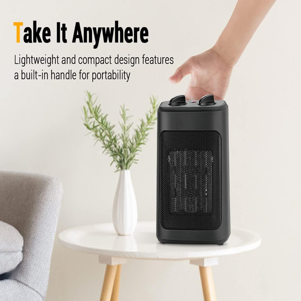 Vivolux | Elektrischer Raumheizer Tragbar Keramisch Schnelles Heizen Energieeffizient